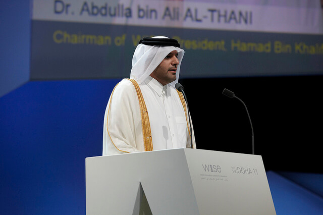 Dr. Abdulla bin Ali Al-Thani, Chairman of WISE