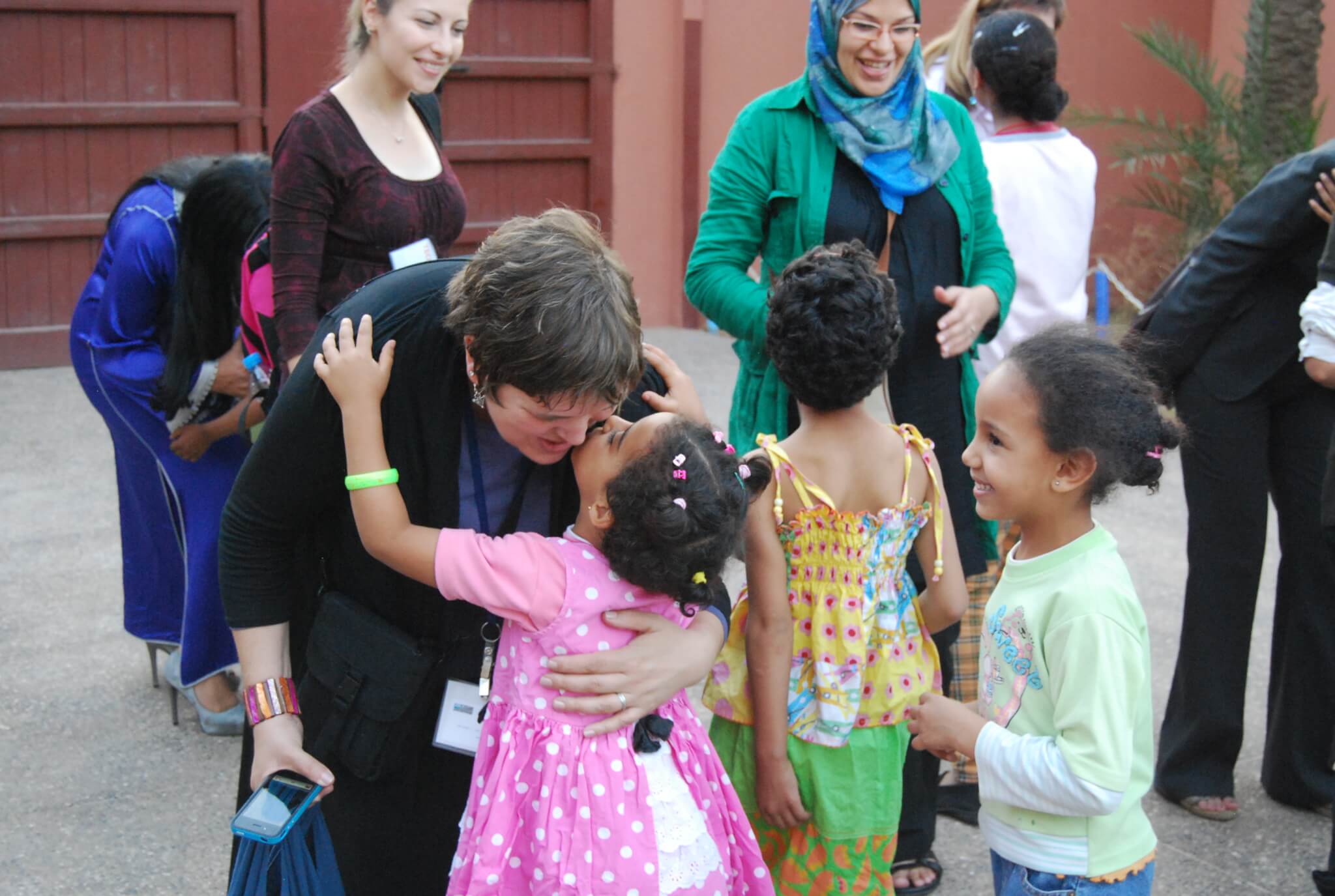 TechWomen Mentor visiting orphanage in Morocco