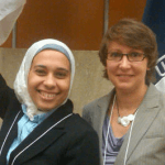 Cecile and Noha at US Dept of State