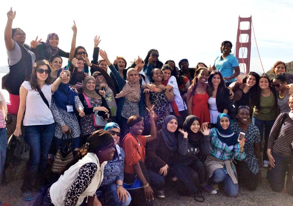 Group at the Golden Gate Bridge