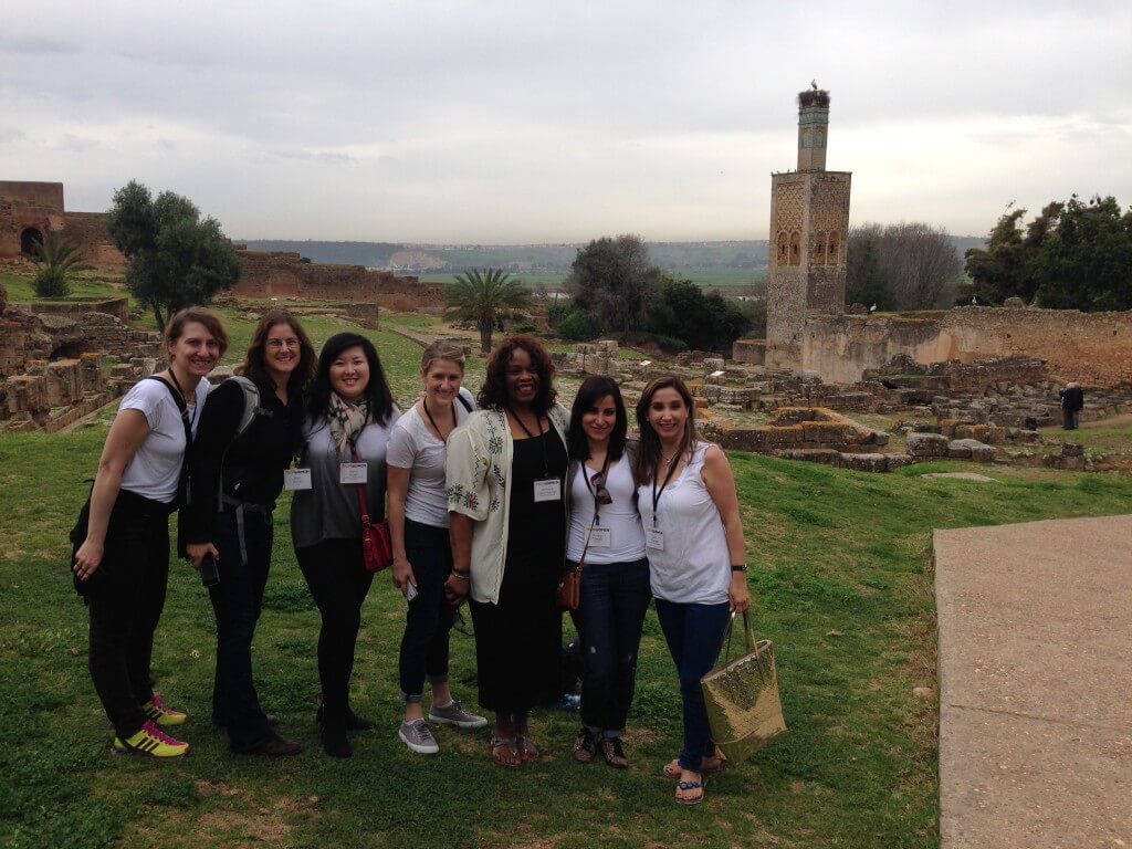 TechWomen staff and mentors in Morocco