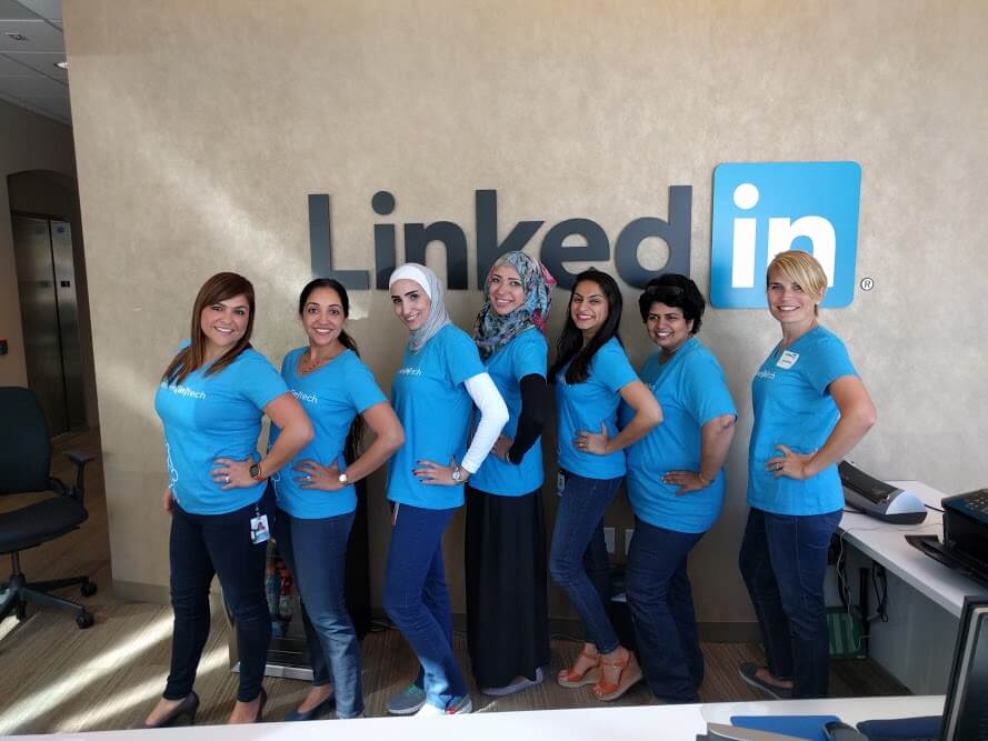 LinkedIn Professional Mentors and TechWomen Emerging Leaders