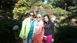 Eman with mentor, Maryann Hrichak (pictured on the left).